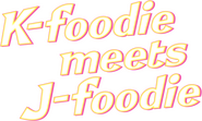 Logo of K-foodie meets J-foodie image size 890x536