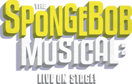 Logo of The SpongeBob Musical: Live on Stage! image size 1859x1196