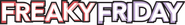 Logo of Freaky Friday image size 2062x277