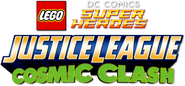 Logo of LEGO DC Comics Super Heroes: Justice League - Cosmic Clash image size 639x298