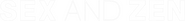 Logo of Sex and Zen image size 1600x179