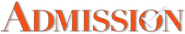 Logo of Admission image size 474x88