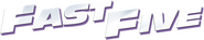 Logo of Fast Five image size 1389x279