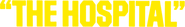 Logo of The Hospital image size 800x115