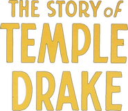 Logo of The Story of Temple Drake image size 769x665