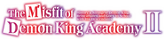 Logo of The Misfit of Demon King Academy image size 2400x571