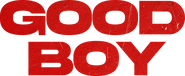 Logo of Good Boy image size 3134x1284