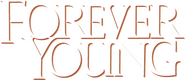 Logo of Forever Young image size 1590x685