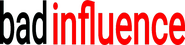 Logo of Bad Influence image size 1061x260