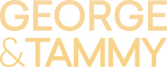 Logo of George & Tammy image size 3269x1299