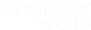 Logo of Whatever Works image size 960x322