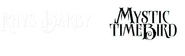 Logo of Rhys Darby: Mystic Time Bird image size 4312x1299
