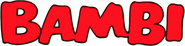 Logo of Bambi image size 1293x320