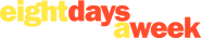 Logo of Eight Days a Week image size 3116x582