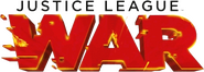 Logo of Justice League: War image size 557x200