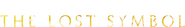 Logo of Dan Brown's The Lost Symbol image size 1775x255