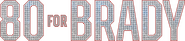 Logo of 80 for Brady image size 1891x414