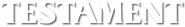 Logo of Testament image size 795x118