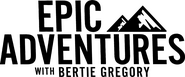 Logo of Epic Adventures with Bertie Gregory image size 2364x986