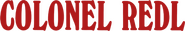 Logo of Colonel Redl image size 748x124