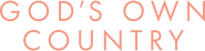 Logo of God's Own Country image size 1557x384