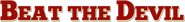 Logo of Beat the Devil image size 786x94
