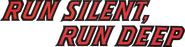 Logo of Run Silent, Run Deep image size 1187x301