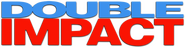 Logo of Double Impact image size 1438x373