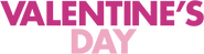 Logo of Valentine's Day image size 1276x339