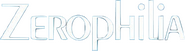 Logo of Zerophilia image size 586x162