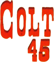 Logo of Colt .45 image size 216x250