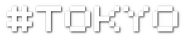 Logo of #TOKYO image size 1594x325