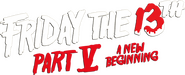 Logo of Friday the 13th: A New Beginning image size 1500x606