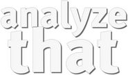 Logo of Analyze That image size 509x298