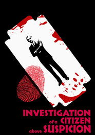 Poster of Investigation of a Citizen Above Suspicion image size 1000x1426