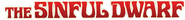 Logo of The Sinful Dwarf image size 1919x204