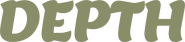 Logo of Depth image size 1836x413