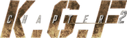 Logo of K.G.F: Chapter 2 image size 563x171