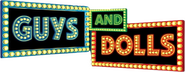 Logo of Guys and Dolls image size 744x290