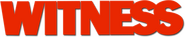 Logo of Witness image size 788x157