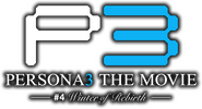 Logo of PERSONA3 THE MOVIE #4 Winter of Rebirth image size 1576x851