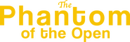 Logo of The Phantom of the Open image size 3916x1297