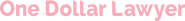 Logo of One Dollar Lawyer image size 4320x491