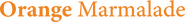 Logo of Orange Marmalade image size 1197x145