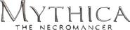 Logo of Mythica: The Necromancer image size 583x138
