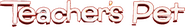 Logo of Teacher's Pet image size 791x117