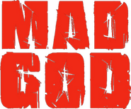 Logo of Mad God image size 581x483