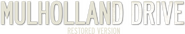 Logo of Mulholland Drive image size 4317x803