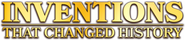 Logo of Inventions That Changed History image size 4309x927
