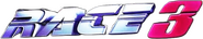 Logo of Race 3 image size 3951x765